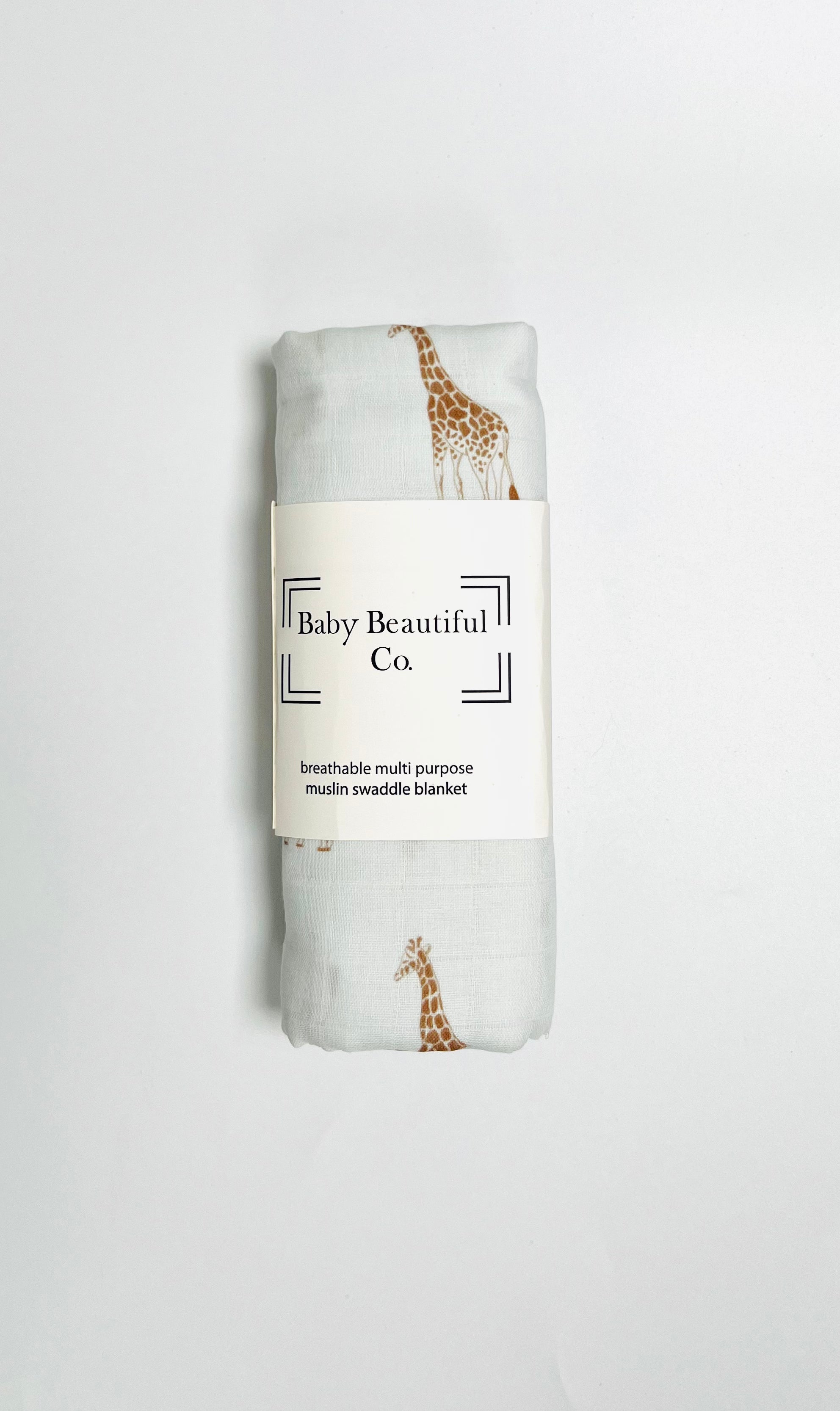 Giraffe muslin sale